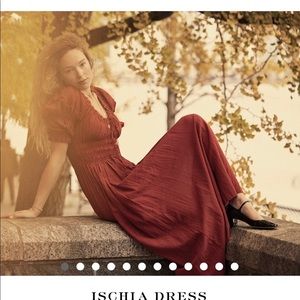 NWT Doen Ischia Dress in Currant size XL. Never worn comes from smoke free home.